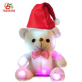 2017 Coutom De Noël Singing En Peluche Animal Renne Santa Claus Pingouin Jouet Led Blanc Ours En Peluche Arbre Doux Mini Elf En Peluche Jouet